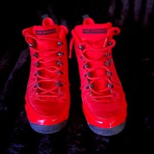 Jordan Kids Bright Red Sneakers